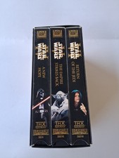 STAR WARS VHS Box Set Original Trilogy 2000 FOX THX Digitally Mastered 