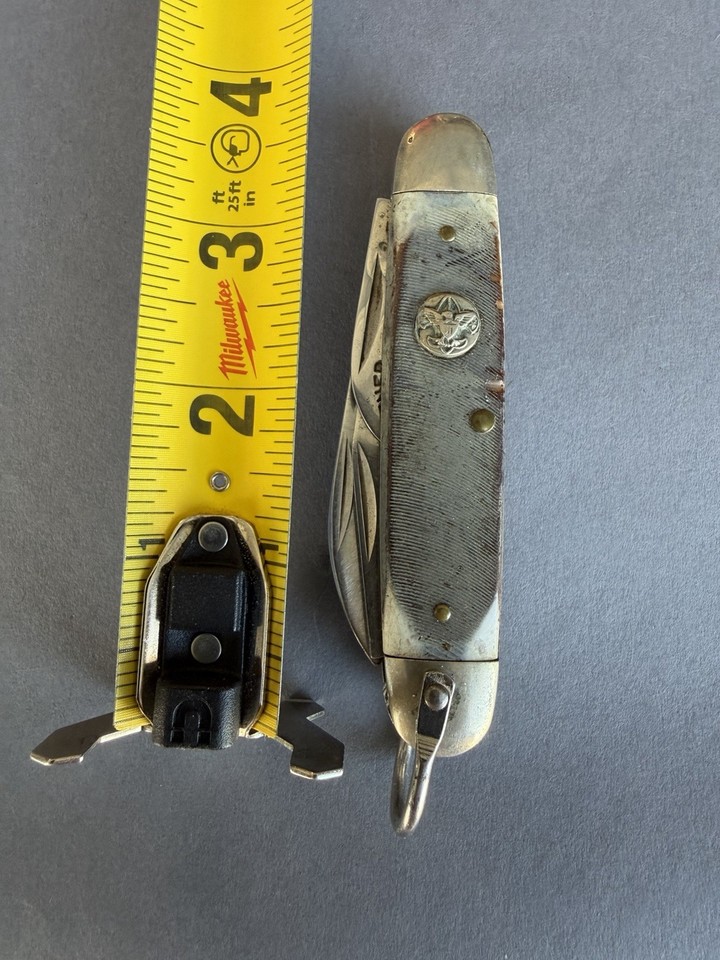 An official BSA Ulster multi-tool pocket knife — vintage Boy Scouts provenance makes this an instantly nostalgic, story-rich gift.