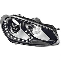 Hauptscheinwerfer Rechts 12 V LED DE Hella Passend FüR U.A. VW Golf