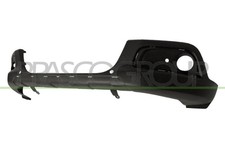 PRASCO Stoßstange Stoßfänger passend für PEUGEOT 2008 Kombi (CU) Schwarz