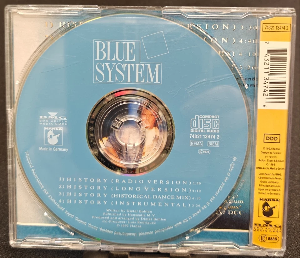 BLUE SYSTEM - HISTORY - Dieter Bohlen - Bild 2 von 3