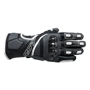 RST Fulcrum Ce Mens Motorcycle Gloves Grey White Black
