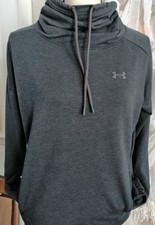 Under Armour Women's Long Sleeve Featherweight Fleece Funnel Training Sweatshirt