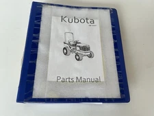 Kubota Tractor Operator Parts  Manual  BX2200 Hard Cover Notebook 354 Pages