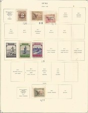 IFNI on Scott International album Pages 1941-48 to 1968 - 95 Different Stamps