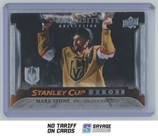 2025-26 UD Black Diamond Exquisite Stanley Cup Heroes Mark Stone /299 #ESC-MS