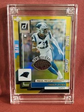 Panini 2022 Donruss Game Used Ball Press Proof Jeremy Chinn Panthers #241