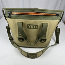 YETI Hopper Two 20 Green Soft-Sided Cooler Bag Tote w/ Shoulder Strap