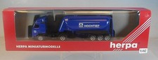 Herpa 1/87 Nr. 146944 Volvo FH FD Silo-Sattelzug Hochtief OVP #4107