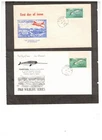 CANADA 1969  ENDANGERED  NARWHALE  2 FDC cat #480  see scan USED  BOX 538