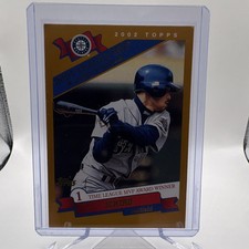 Ichiro Suzuki 2002 Topps Award Winner Seattle Mariners MLB #716