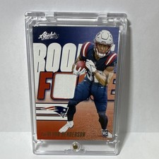 Panini Absolute Rookie Force TreVeyon Henderson Memorabilia RF-THN Patriots 2025