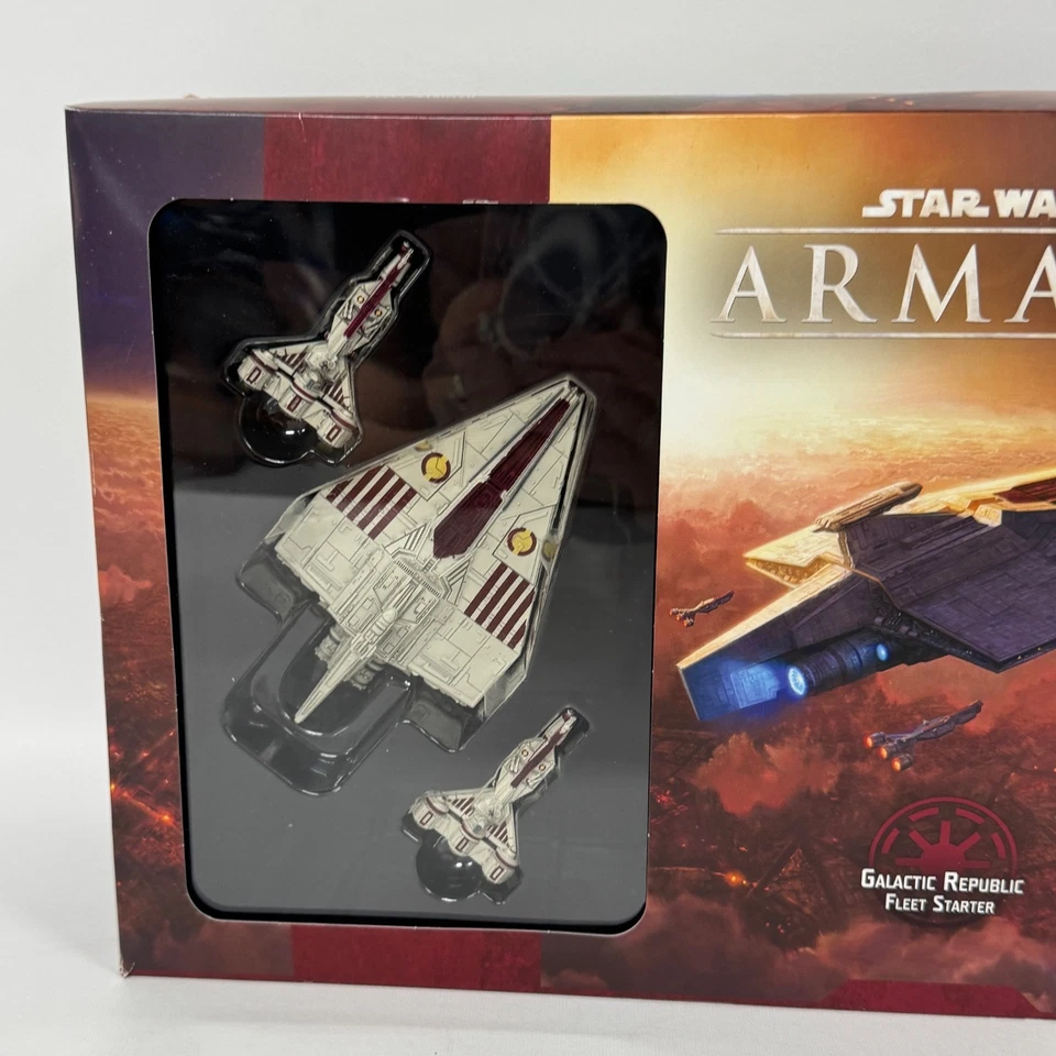 Star Wars Armada República Galáctica Flota Starter Set Fantasy Flight Game - LEER Foto 3 de 4