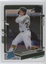2023 Panini Chronicles Clearly Donruss Rated Rookie Tyler Soderstrom #5 11ng