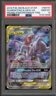Pokemon Mewtwo & Mew GX Power Partnership Tins Full Art Promo SM191 PSA 10