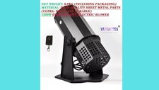 1500 Watt Professional Confetti Machine Wireless Remote Electric Launcher.