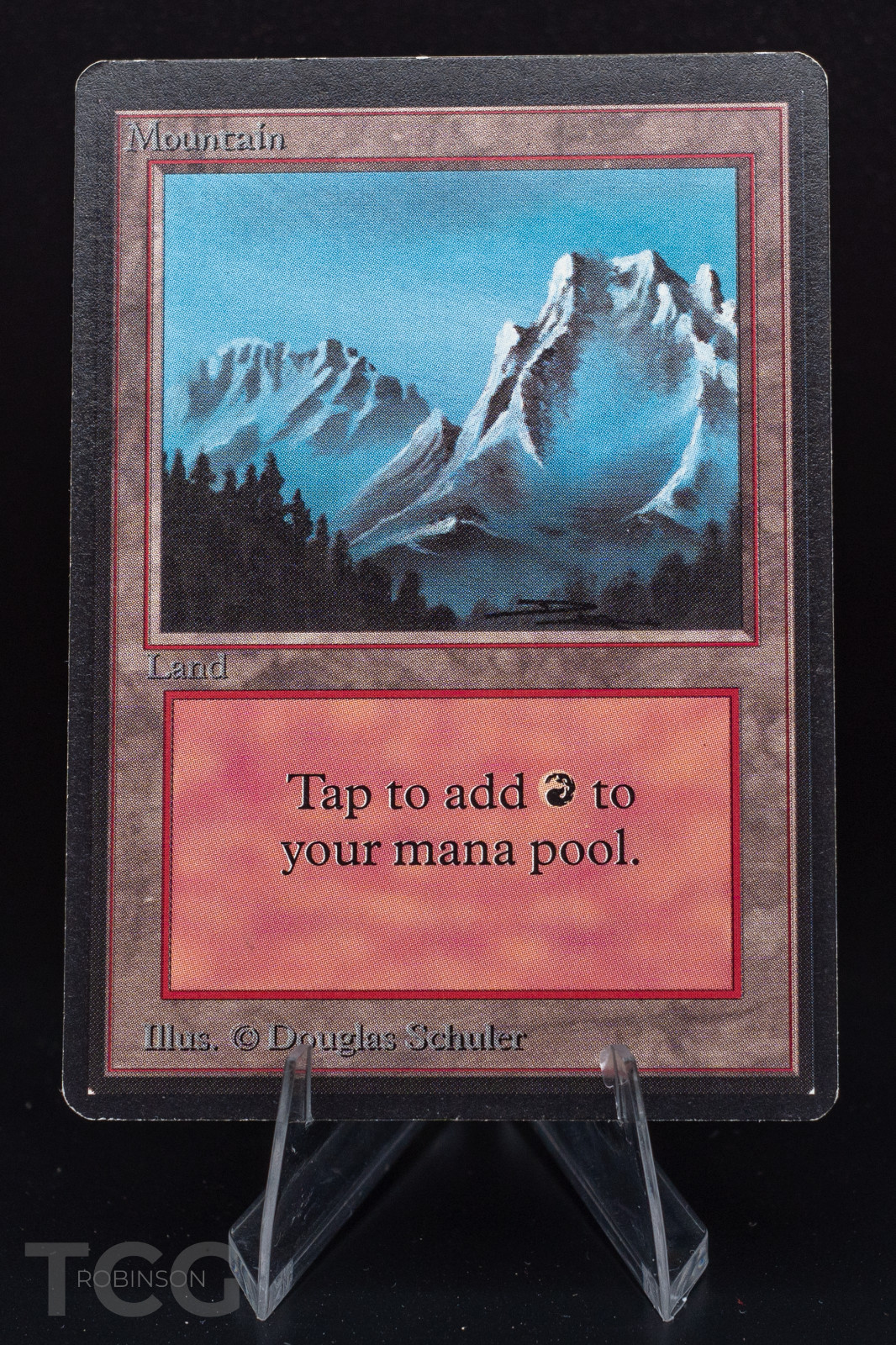 Mountain (B) - 1993 Magic the Gathering - Limited Edition Beta Regular