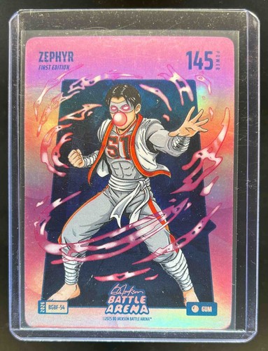 2026 Bo Jackson Battle Arena Griffey Zephyr Bubble Gum Battlefoil SP #BGBF-54