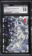 2024 One Piece TC One Piece 25th Anniv Sanji #21 CGC 10 GEM MINT
