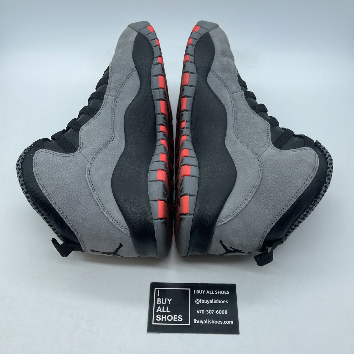 grey suede 10s