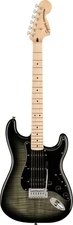 Fender Squier Affinity Stratocaster FMT HSS - Black Burst