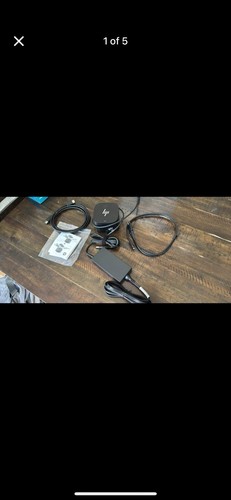 HP Thunderbolt Dock 120V never used/with power supply cables