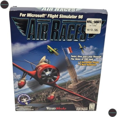 Air Races Microsoft Flight Simulator 98  IBM PC Spiel US Big Box 1999 SEALED NEW