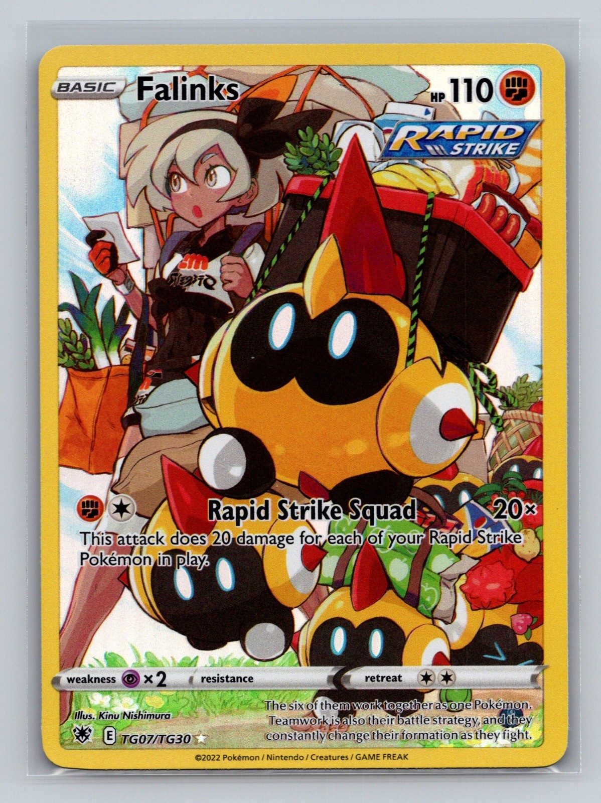 Falinks Holo Ultra Rare SWSH10: Astral Radiance Trainer Gallery TG07/TG30 NM