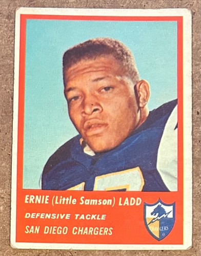 Ernie Ladd #76 1963 Fleer card