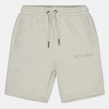 Jack Wills Kids Jacquard Short Fleece Shorts Cotton 2 Pockets