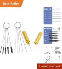 Professional Airbrush Cleaning Kit - 3 High-Quality Brushes for Pro Results