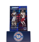 Lamar Jackson, Jayden Daniels 2025 Panini Mosaic Carbon Copy - Blue /199 - Wow!