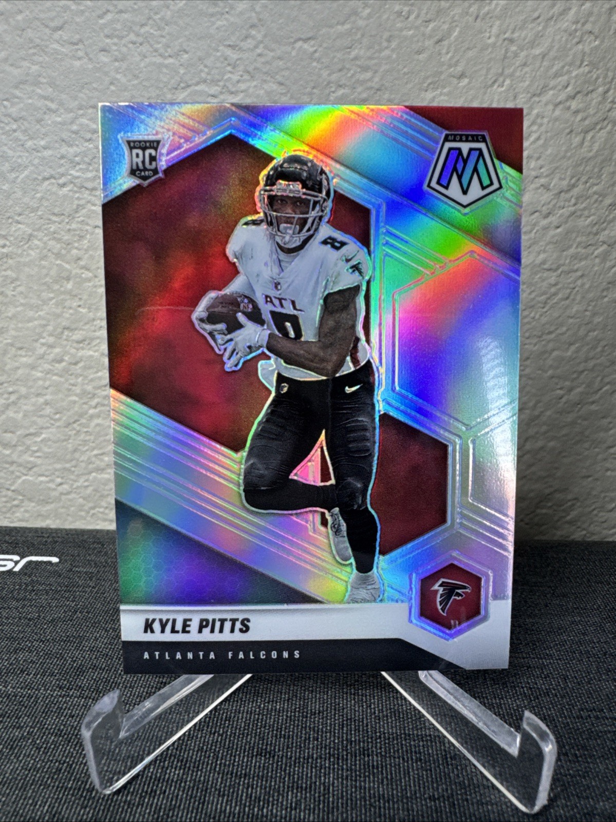 2021 Panini Mosaic - Rookies Kyle Pitts #311 Silver Prizm (RC)
