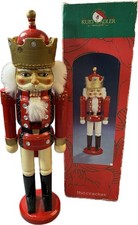 Kurt Adler 15 Inch Wooden NUTCRACKER KING Kurt S. Adler Inc C2089 Hand Crafted