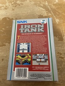 Iron Tank (Nintendo, NES) Complete in Box CIB w/ Manual, Foam