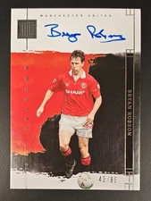 2023-24 Impeccable Immortal Ink Bryan Robson On-Card Auto Autograph 43/99 ManU!!