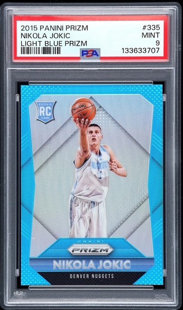 Nikola Jokić 2015 Panini Prizm Light Blue