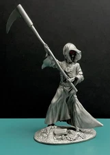 Grenadier Rawcliffe Pewter Grim Reaper Scythe Skeleton Halloween Decor Figurine