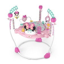 Baby Activity Center Jumper Disney Minnie Mouse 10 Toys Lights 360 Seat 6-12