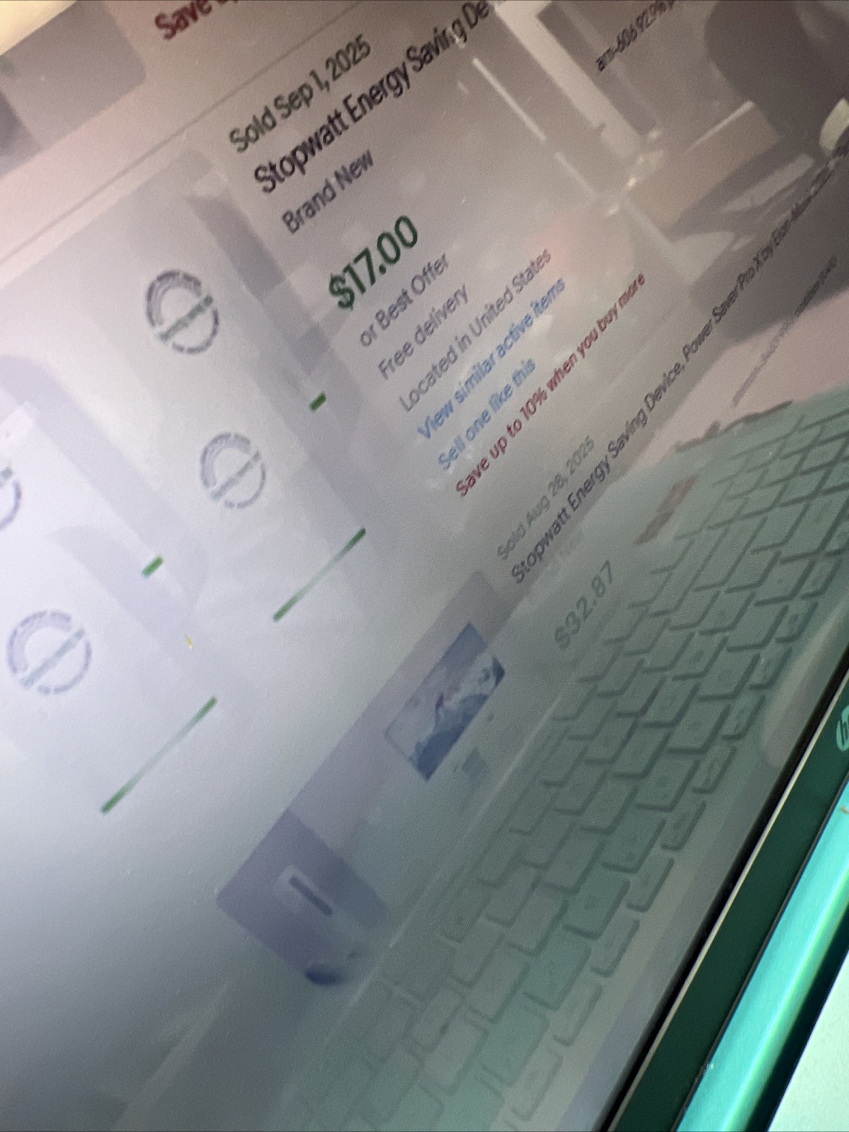 LOT OF 4 / 4 Pack of StopWatt Electricity-Saving Box US Outlet Plug Energy Saver