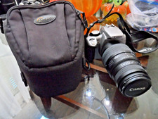 CANON EOS REBEL XT DSLR CAMERA WORKING BUNDLE 8.0 MEGAPIXEL SIGMA 70-300 LENS
