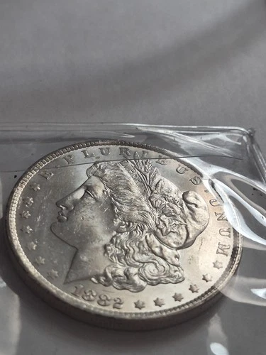 1882-CC $1 Morgan Silver Dollar