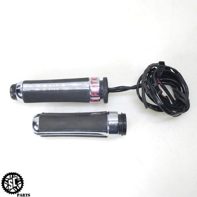 2018 HARLEY ULTRA LIMITED CVO HEATED GRIPS CHROME AIR FLOW 56100268 56100358