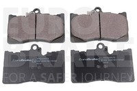 Eurobrake Bremsbelagsatz, Scheibenbremse Vorderachse FüR Lexus