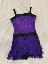 Lot of 16 Total Dance Costumes "Curtain Call" 6 Ch Lg, 1 Ch XL, 7 A Sm, 2 A Md 