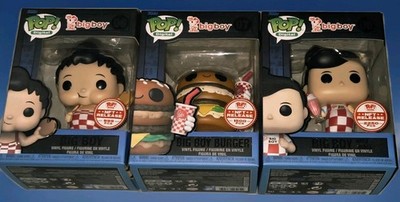 Funko pop Digital BOB'S BIG BOY Full Set of 3 Redemptions Royalty Grail  