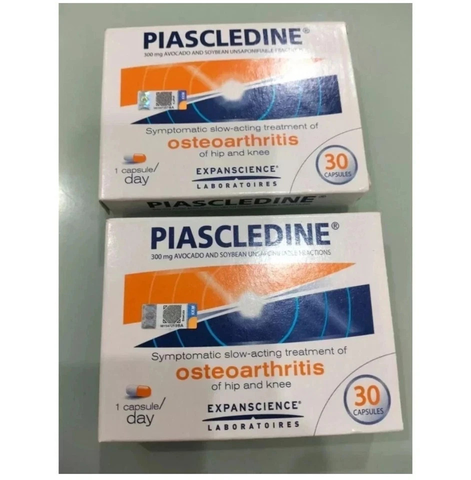 2 Pack Piascledine 300mg 30`s Capsules Anti rheumatic Osteoarthritis Joint Pains