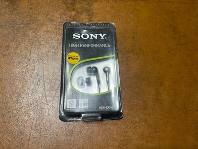 New Sony MDR-EX51LP Earphones Silver/Black High Performance Great Sound