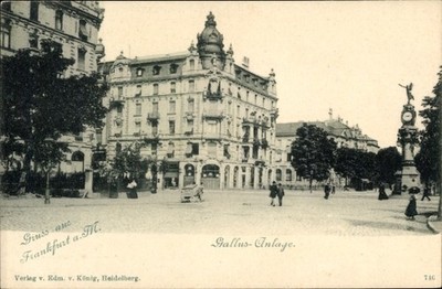 Ak Frankfurt am Main, Gallus-Anlage - 11243368