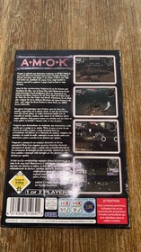 Amok Sega Saturn Game With Manual, Good Condition